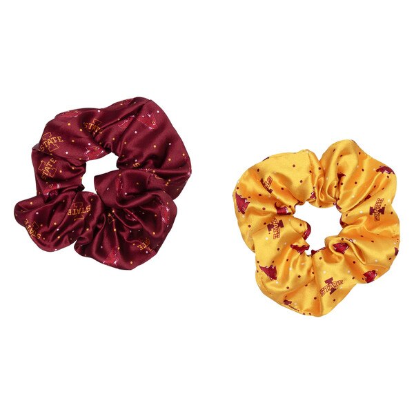 ZooZatz Cardinal and Gold I-State Scrunchie 2-Pack vendor image